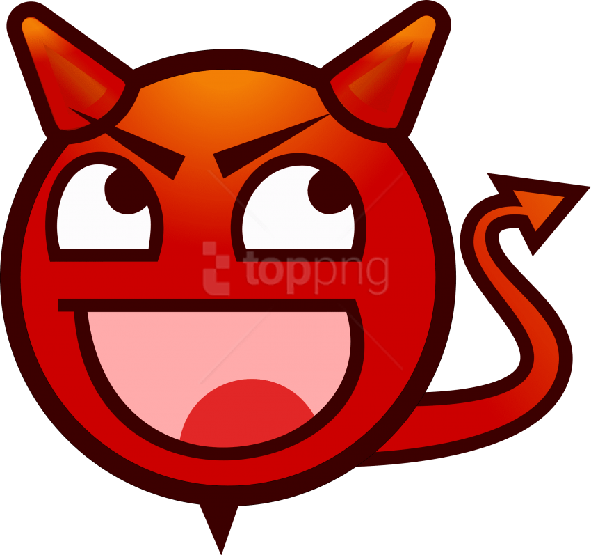 Awesome Demon By Qubodup - Devil Clipart Png Transparent Png (800x749), Png Download