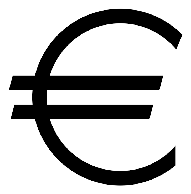 Euro Sign Symbol Eurozone Computer Icons - Have A Reason To Smile [book] Clipart (750x750), Png Download