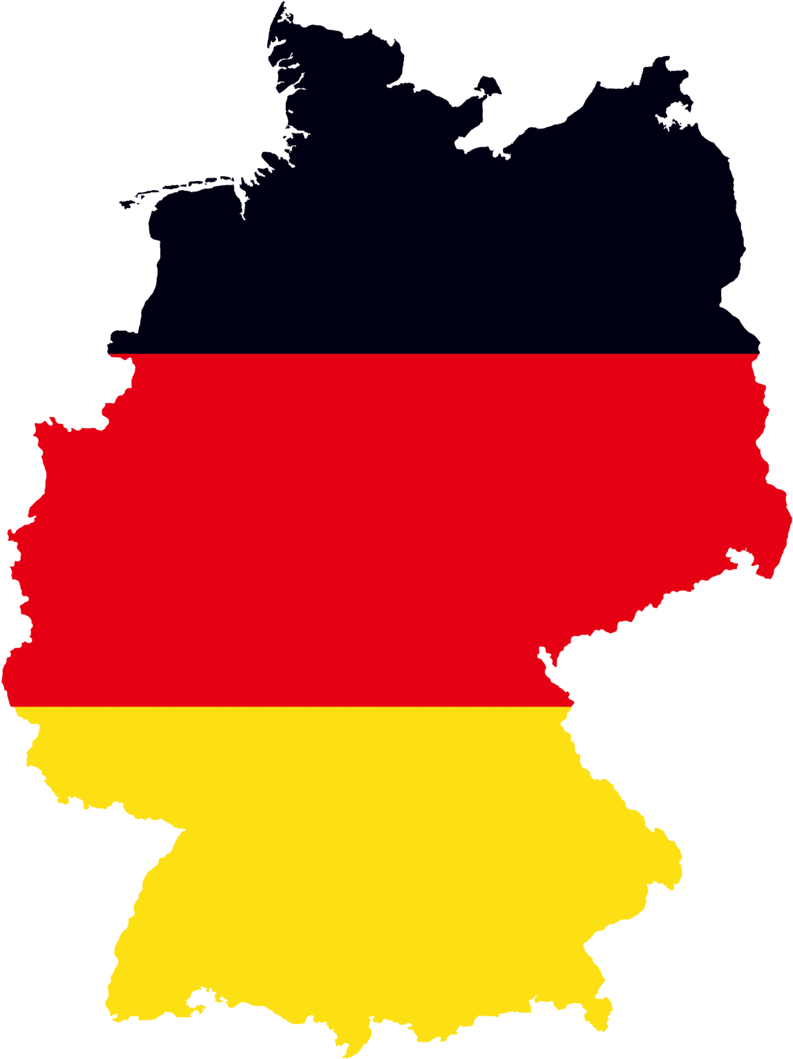 Pictures Of German Flags Clipart Best - Germany With German Flag - Png Download (1280x1584), Png Download