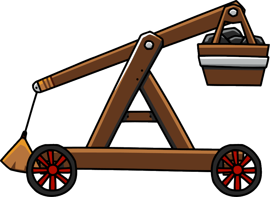Trebuchet Scribblenauts Wiki Fandom Powered By Wikia - Trebuchet Transparent Clipart (923x673), Png Download
