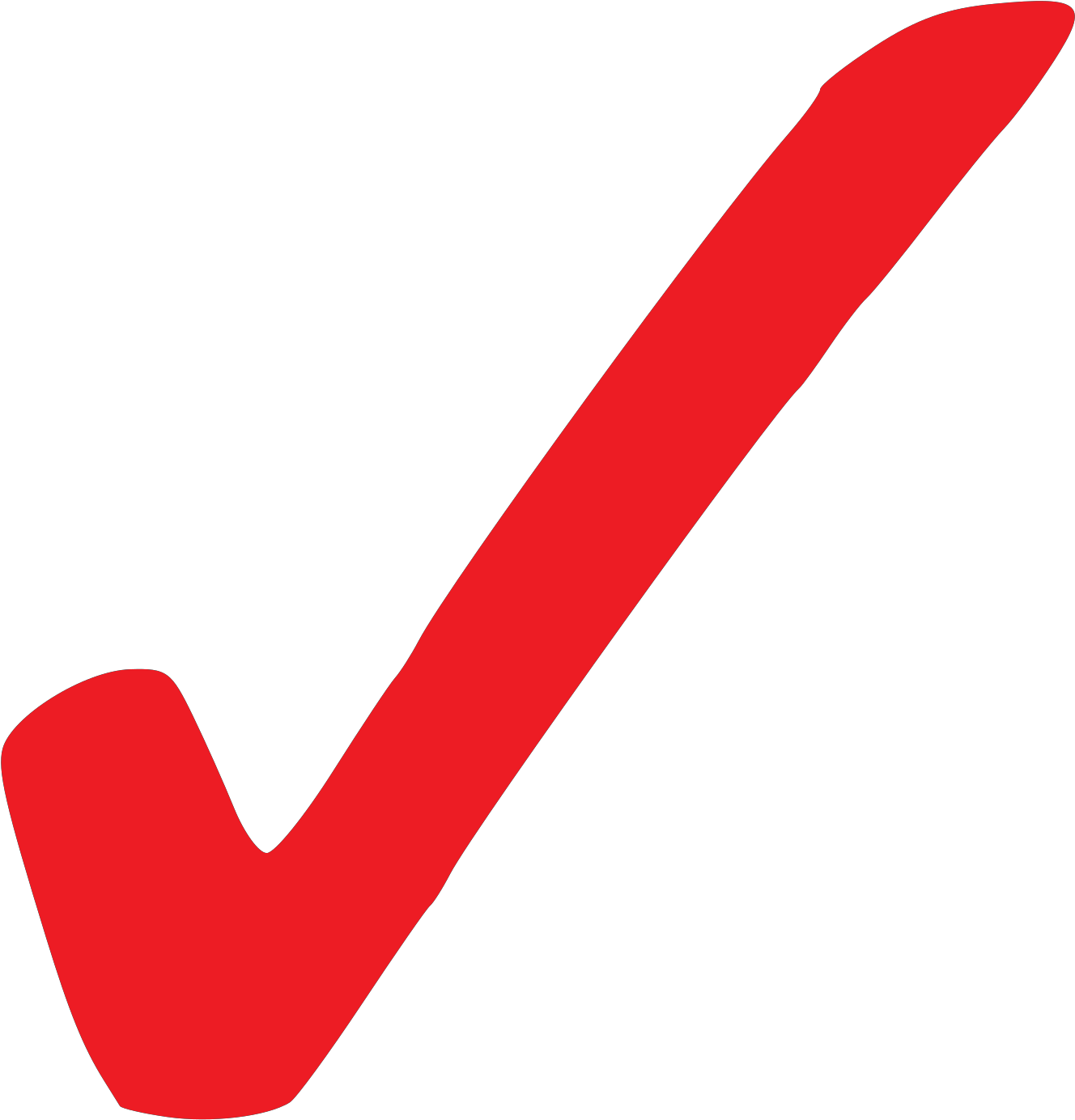Simple Red Checkmark Clip Art Red Checkmark Png Download Full 