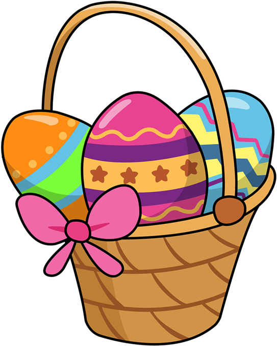 Cute Easter Basket - Easter Clipart - Png Download (600x800), Png Download