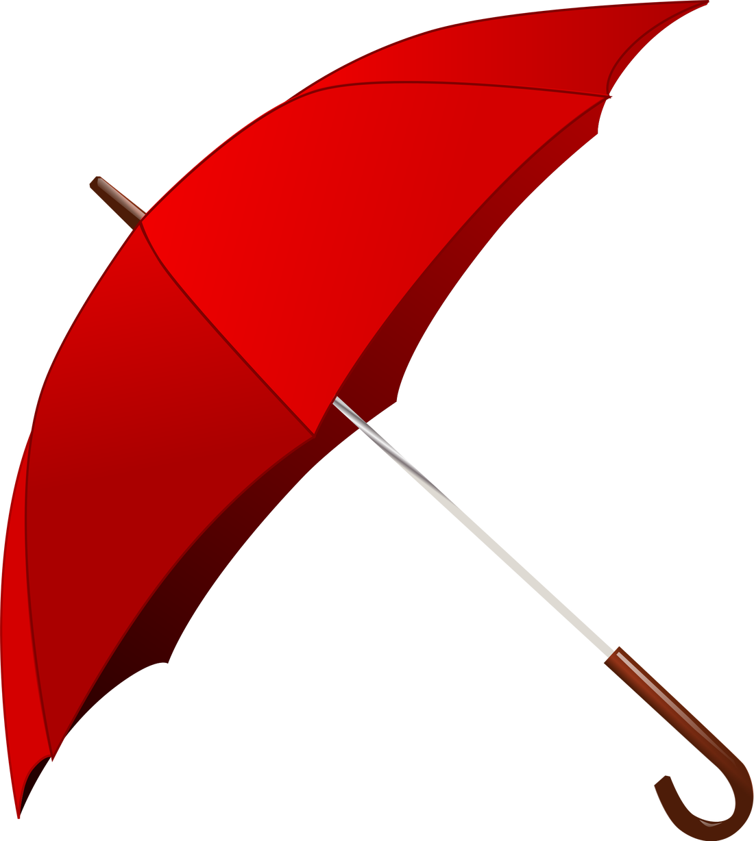Umbrella Free To Use Cliparts - Red Umbrella Clipart - Png Download (746x800), Png Download