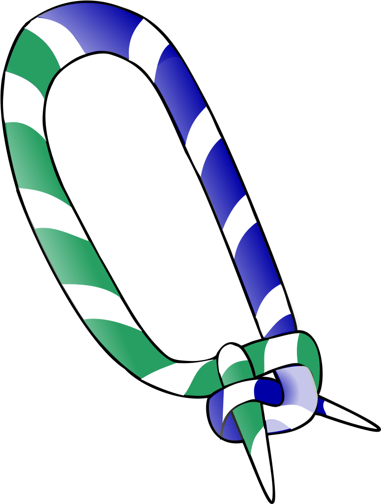 Scout Scarf Trois Raisses - Scout Scarf Png Clipart (757x1000), Png Download