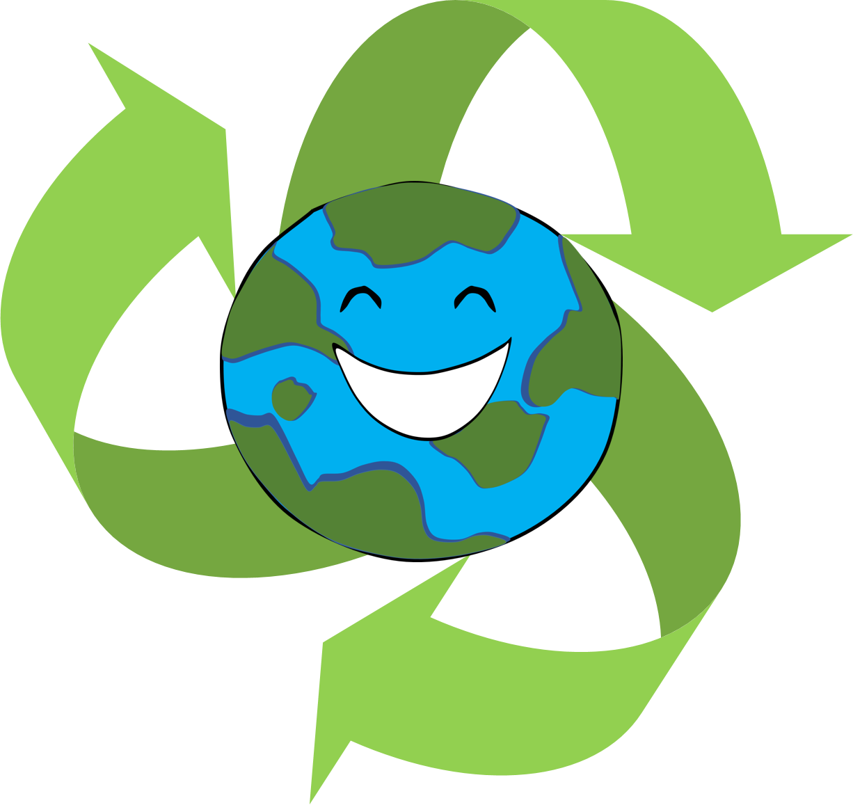Reduce Reuse Recycle Clipart Club - Reduce Reuse Recycle Clip Art - Png Download (1226x1157), Png Download
