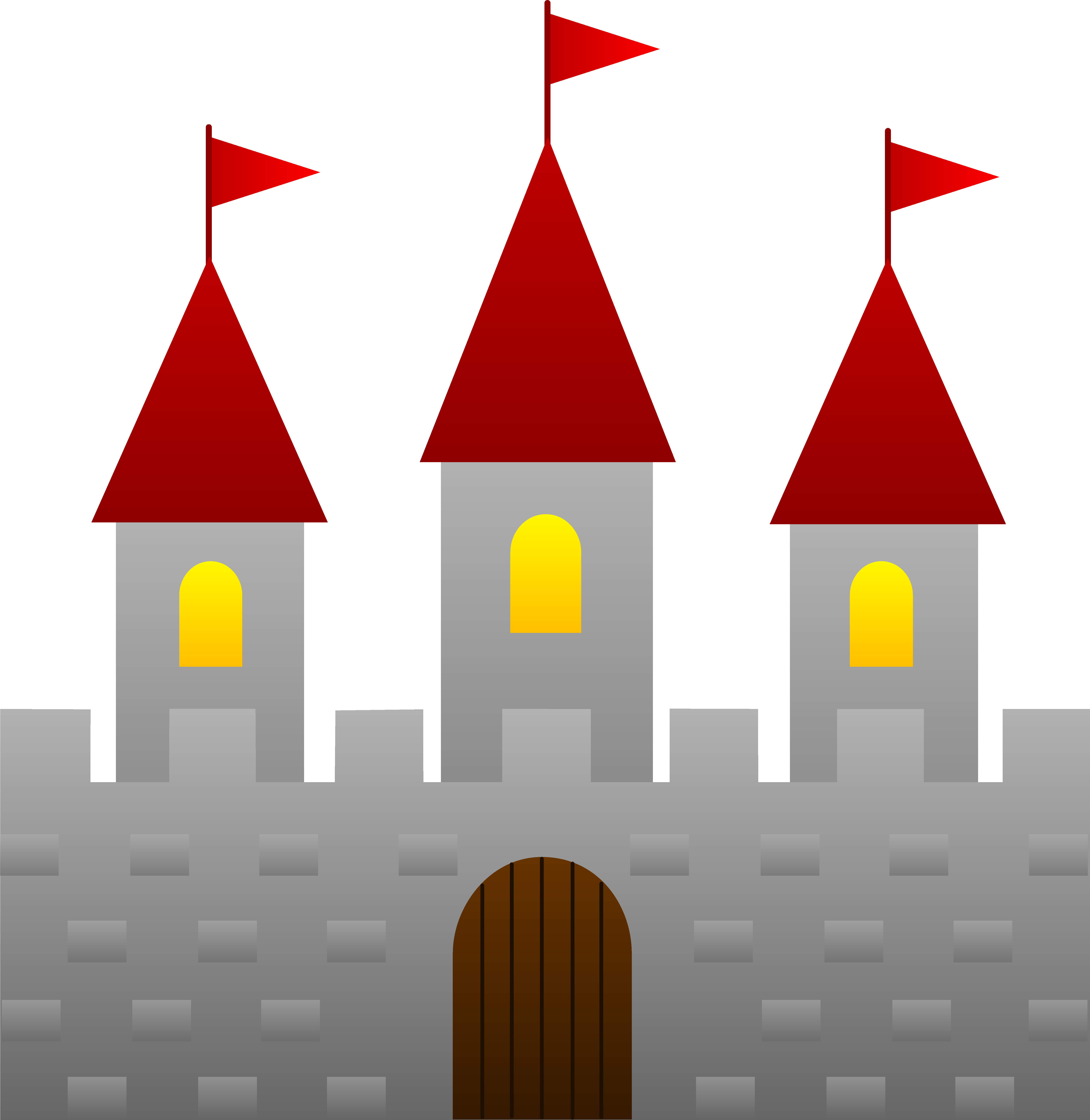 Fairy Tale Castle Clip Art - Castle Clipart - Png Download (5990x6153), Png Download