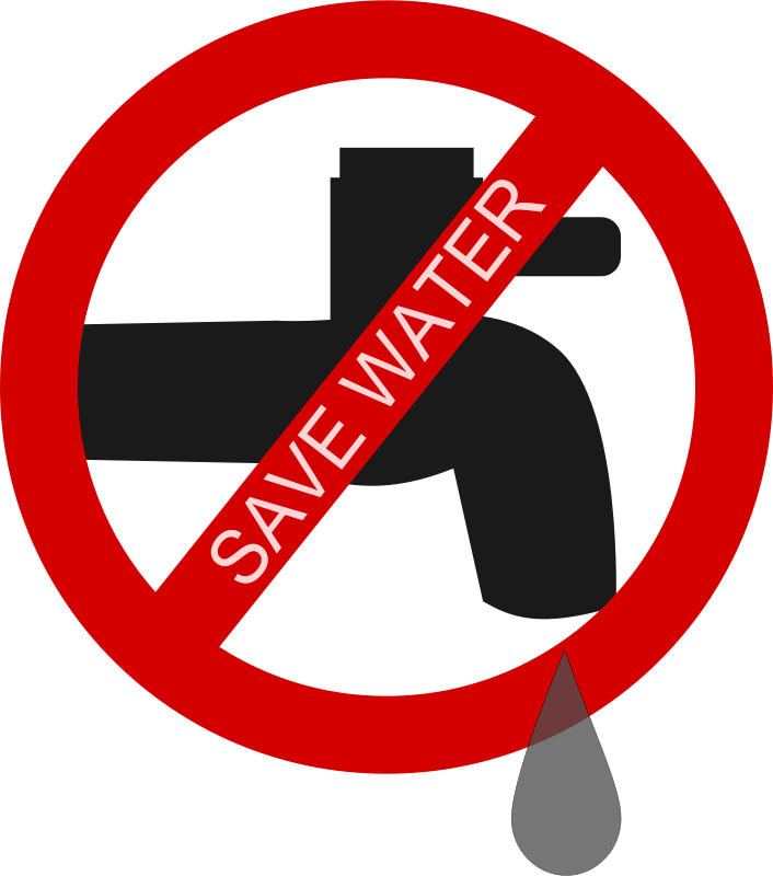 Water Conservation Clipart - Save Water Clip Art - Png Download (528x598), Png Download