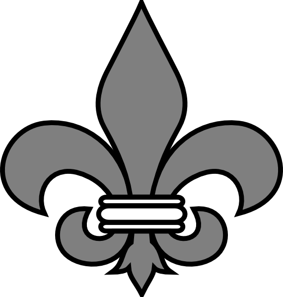 Free Fleur De Lis Clipart Call Me Victorian - Fleur Des Lis Clip Art - Png Download (570x598), Png Download