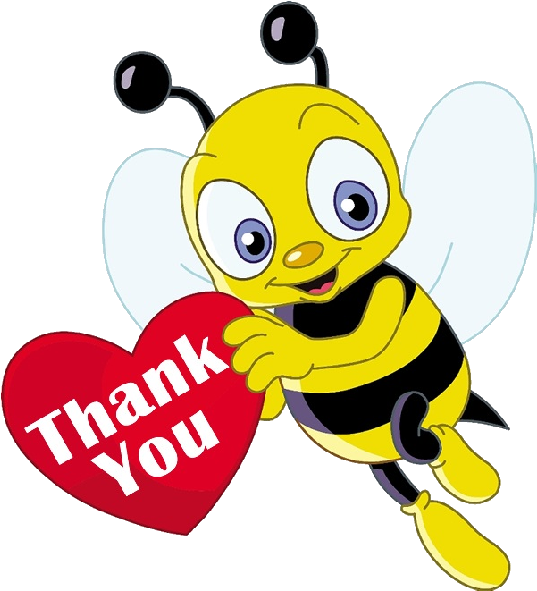 Clipart Bee Anatomy Transparent - Cute Bee Clip Art - Png Download (600x600), Png Download