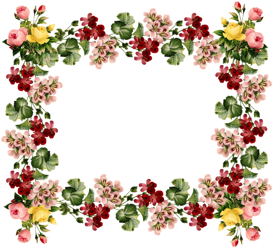 Vintage Frames And Borders - Collected Poems Of Emily Dickinson [book] Clipart (1000x1012), Png Download