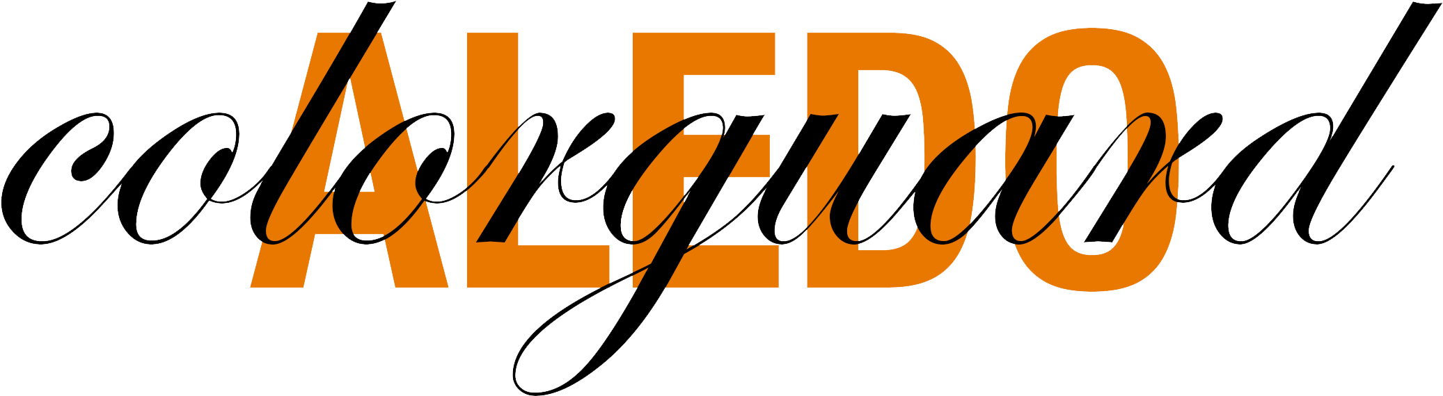 Colorguard - Aledo Clipart (2550x636), Png Download