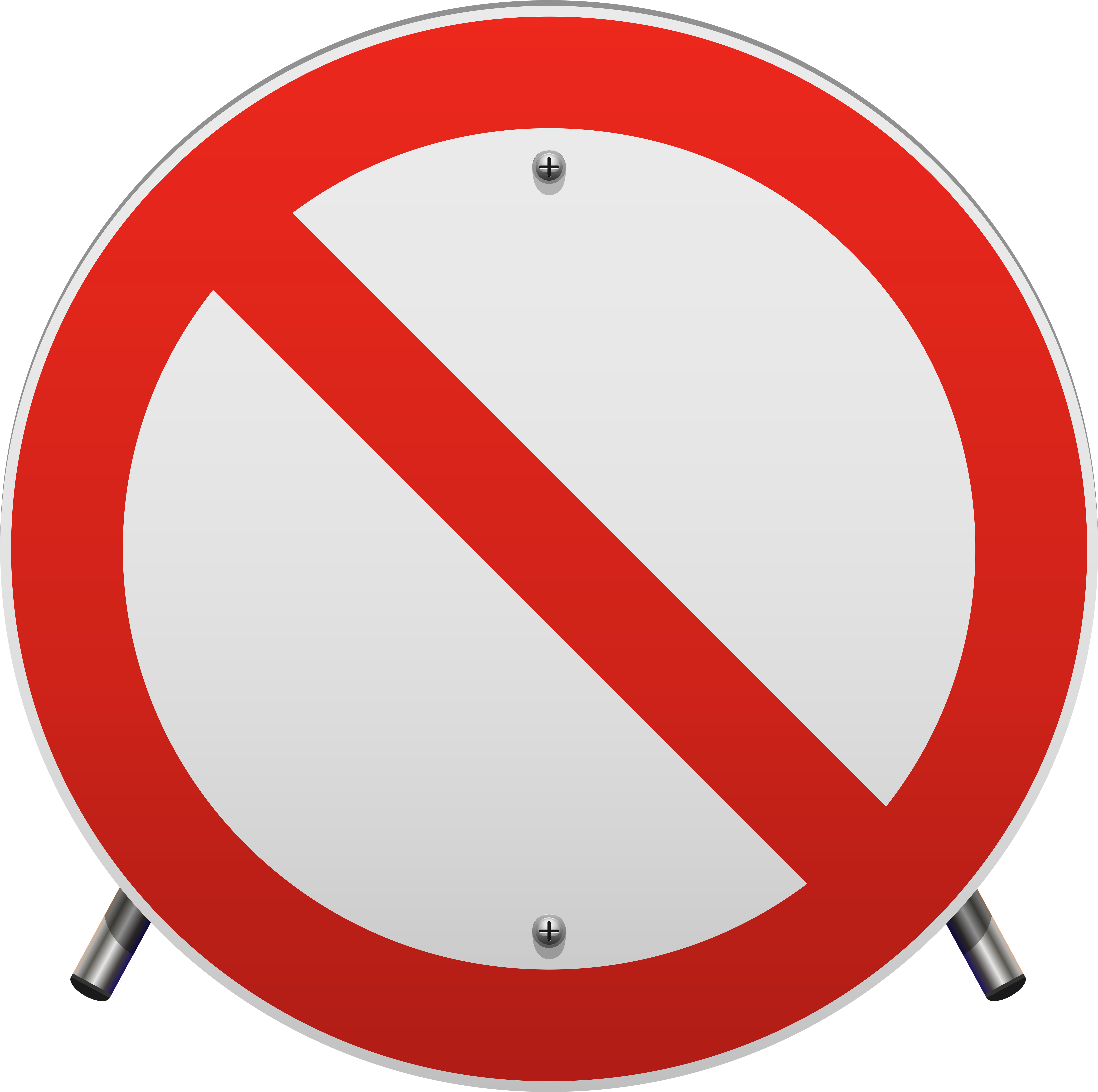 No Parking Sign Png Clip Art Transparent Png (7000x6967), Png Download
