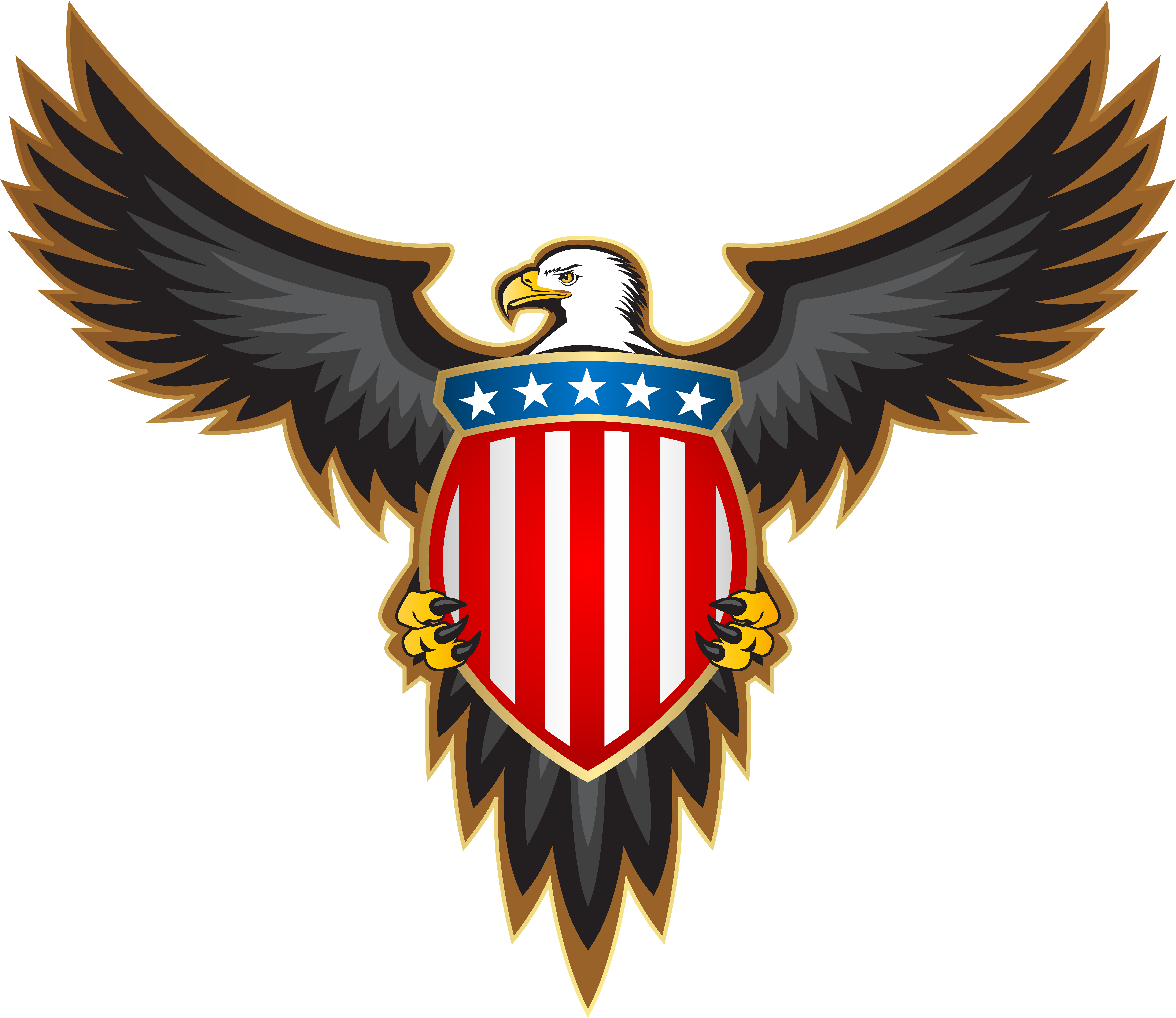 America Clipart - Png Download (8000x6923), Png Download