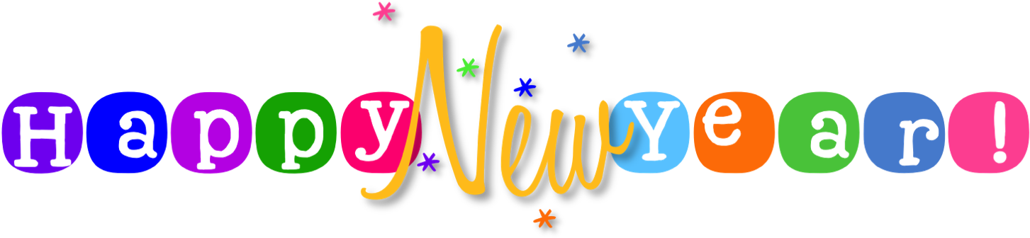 Happy New Year Free Png Image - Happy New Year Png Clipart (1500x360), Png Download