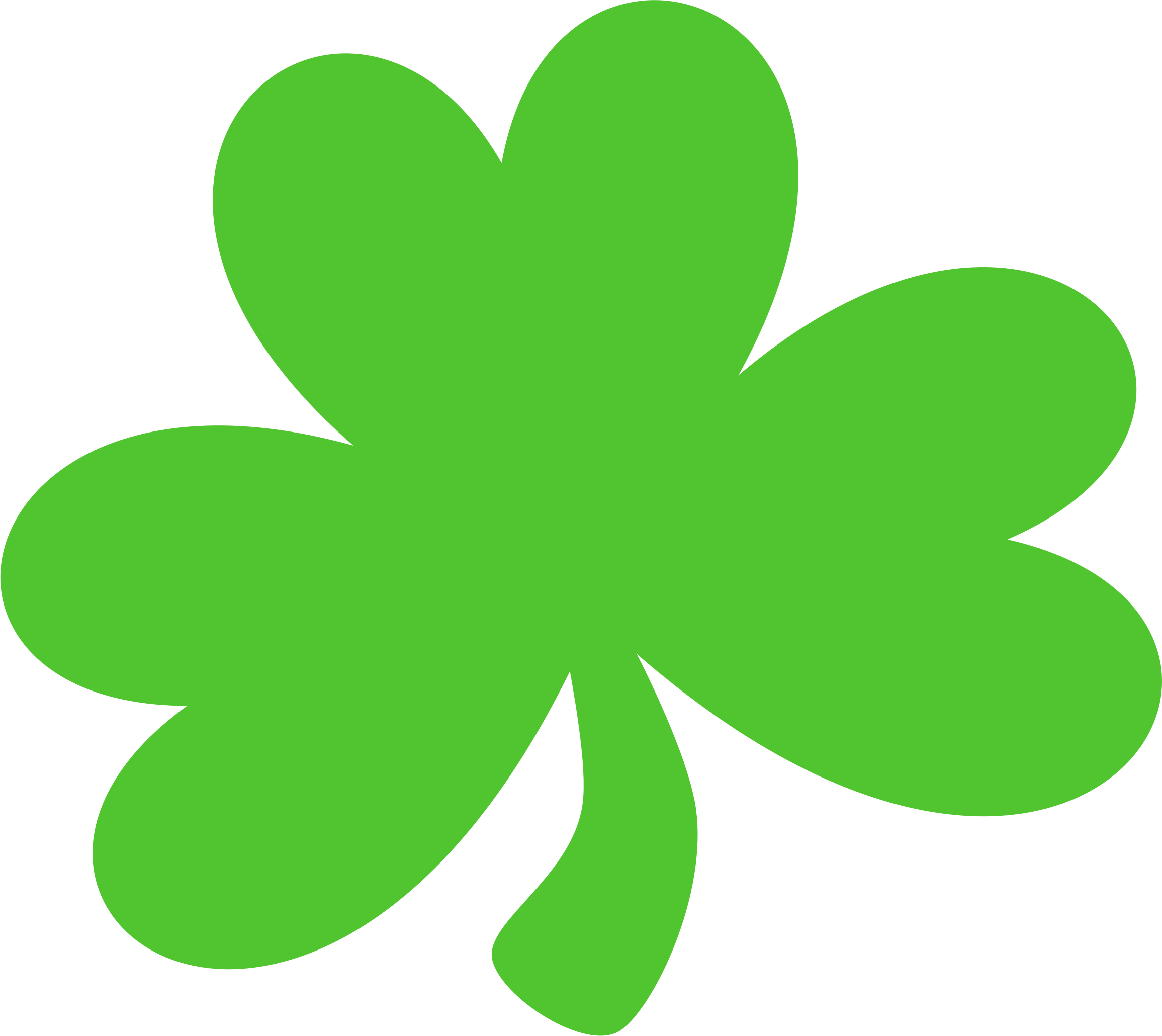 Celtic Clipart Shamrock Shake - Shamrock Png Transparent Png (2311x2060), Png Download