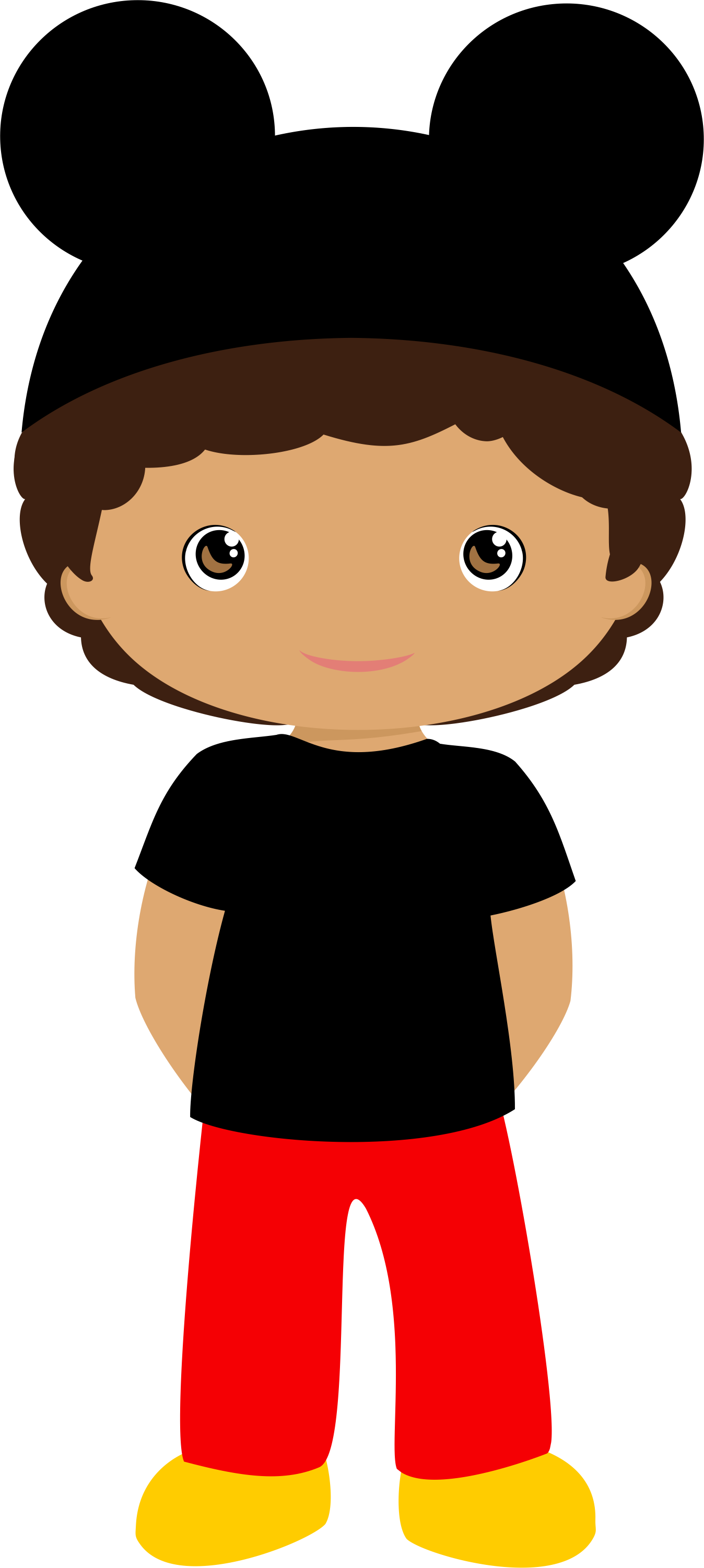 Grafos - Club House - Minus - Minus Mickey Clipart (404x900), Png Download