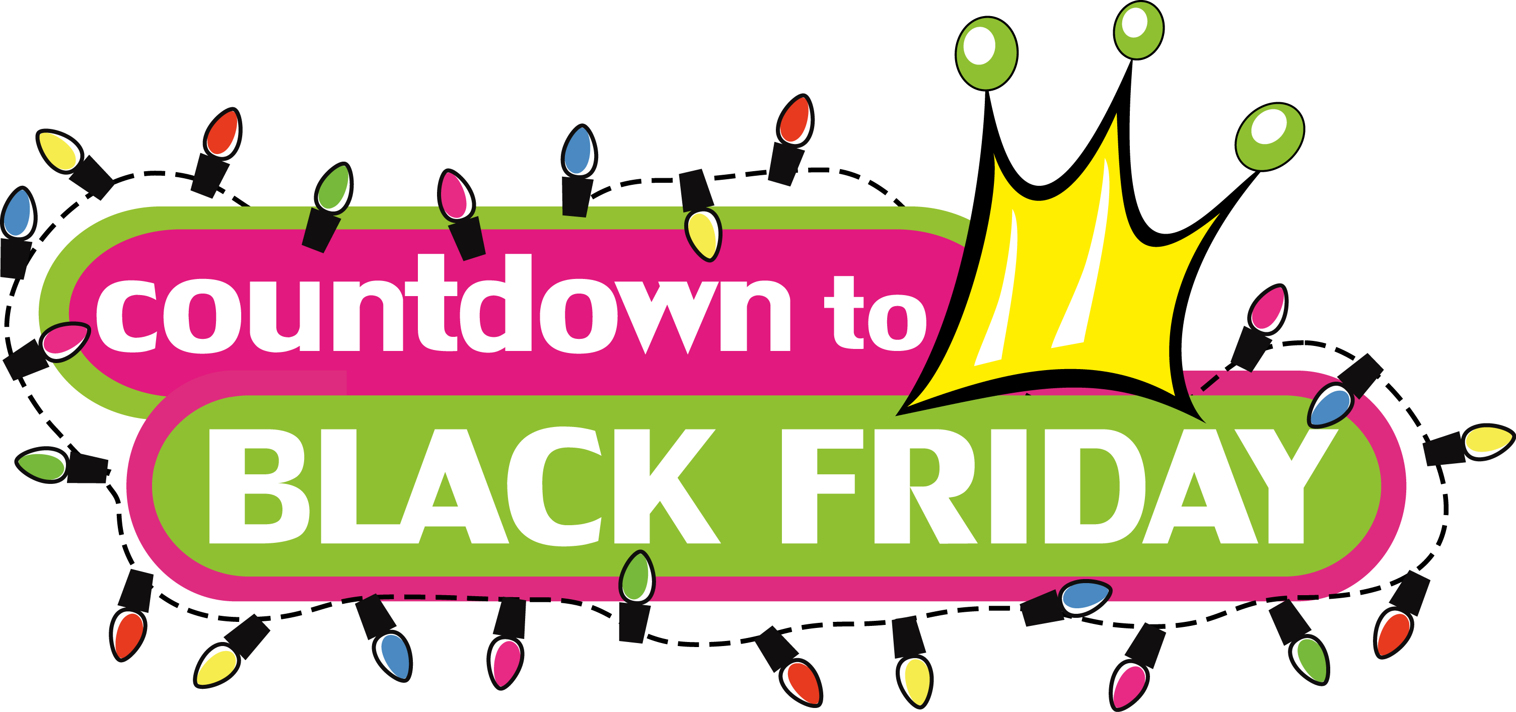 Good Friday 6 Coloring Page Clipart Clipart - Black Friday Free Clipart - Png Download (3011x1414), Png Download