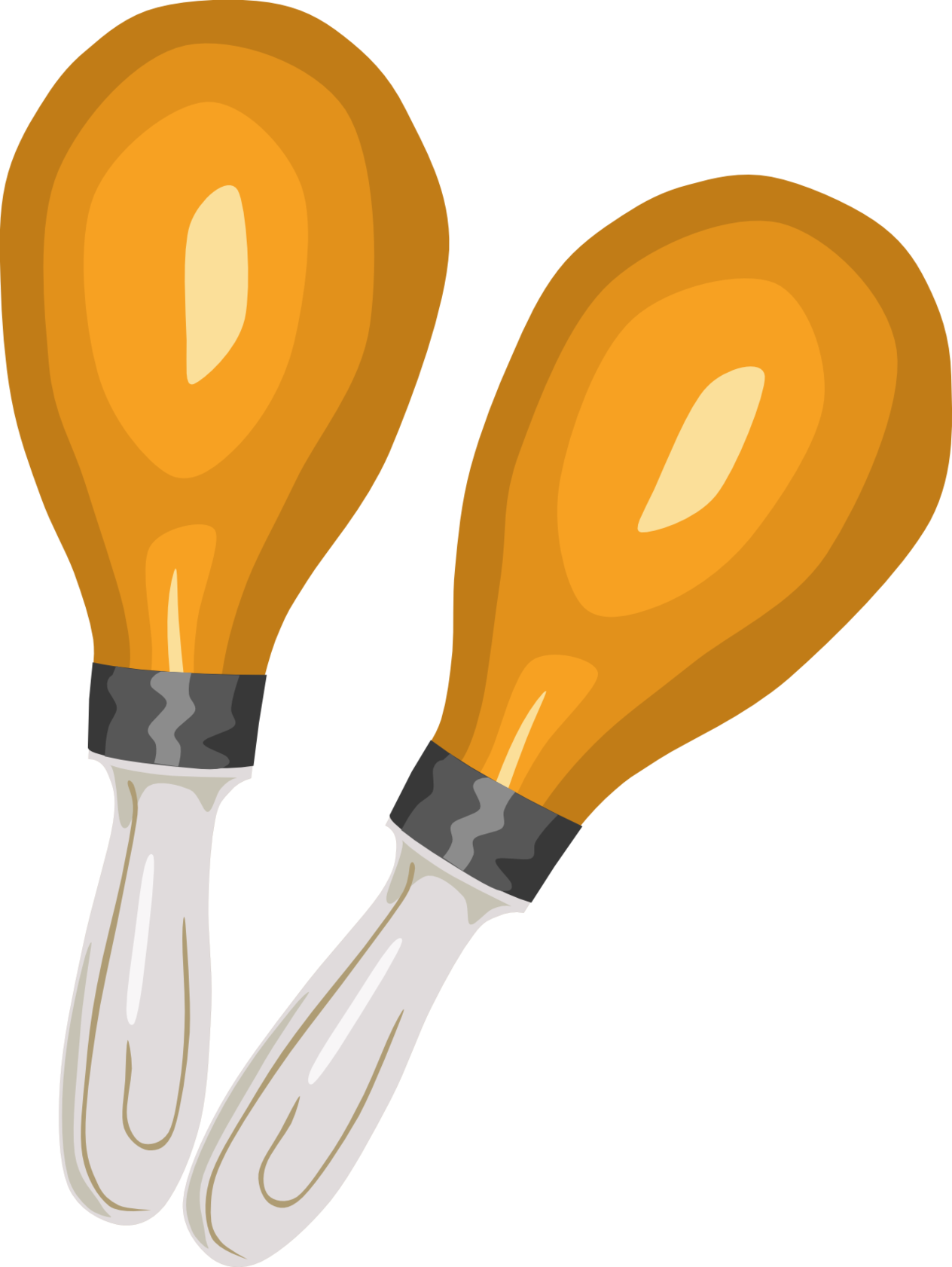 40 - Maracas Clip Art - Png Download (555x738), Png Download