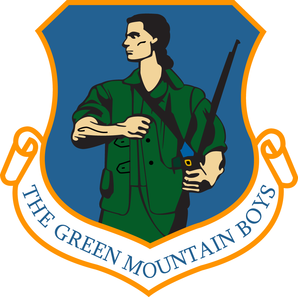 Vermont Air National Guard - Green Mountain Boys Vermont Air National Guard Clipart (986x982), Png Download