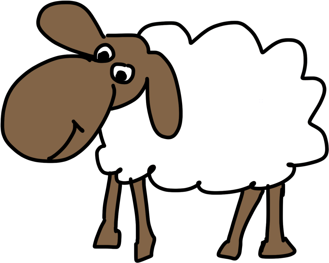 Free Vintage Baby Lamb Clipart Free Pretty Things For - Free Clip Art Sheep - Png Download (1040x849), Png Download