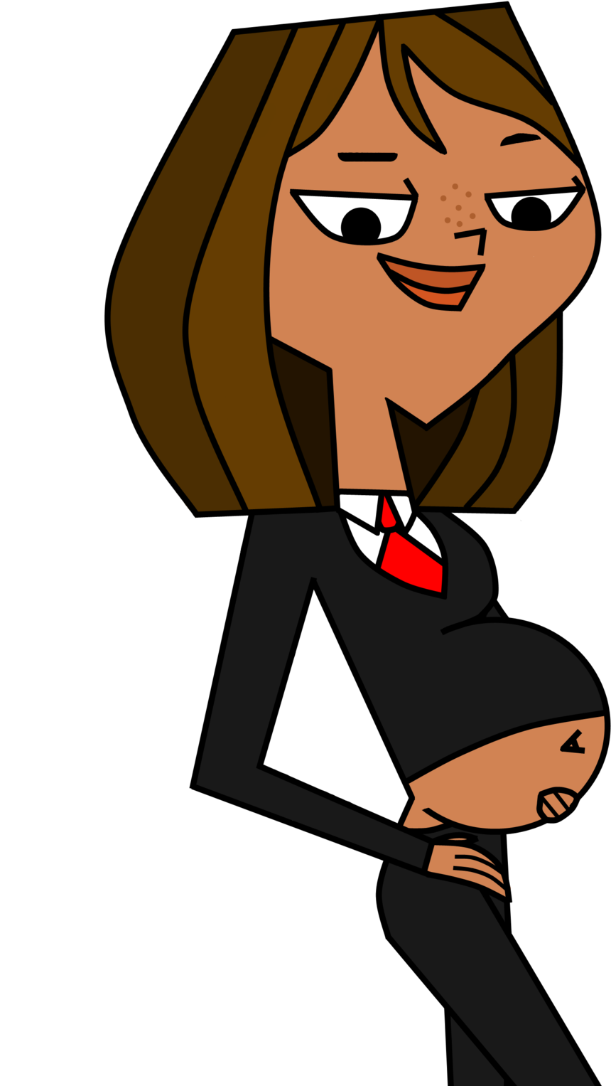 Pregnant Lawyer Courtney By Pregnantlover5 Pregnant - Total Drama Courtney Pregnant Clipart (860x1527), Png Download