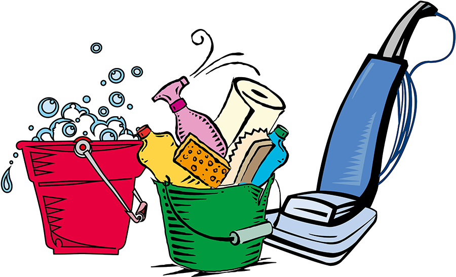 Download Free Printable Clipart And Coloring Pages - Clip Art Cleaning Services - Png Download (1007x656), Png Download