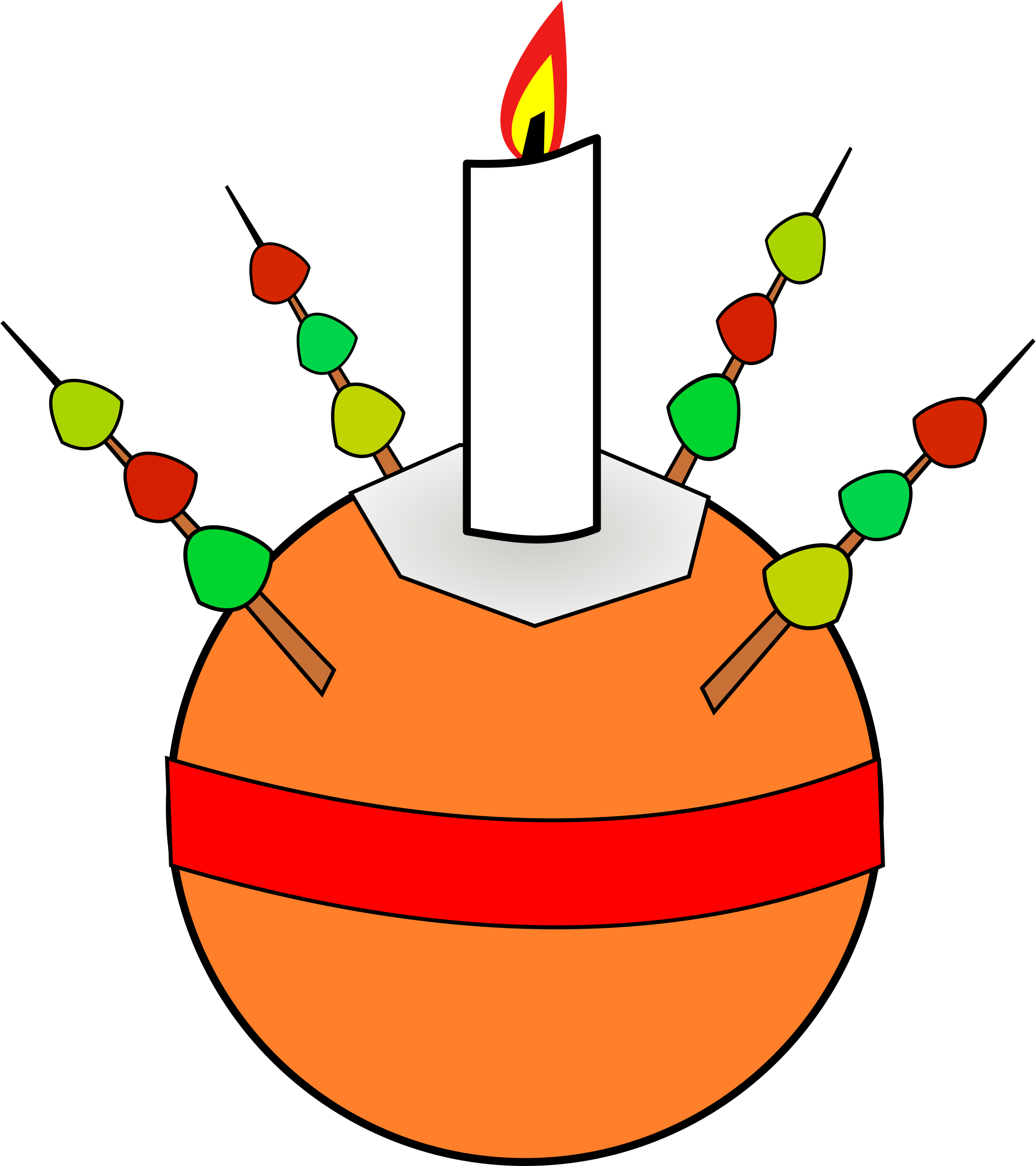 Free To Use Public Domain Religious Clip Art - Christingle Clipart Free - Png Download (710x800), Png Download