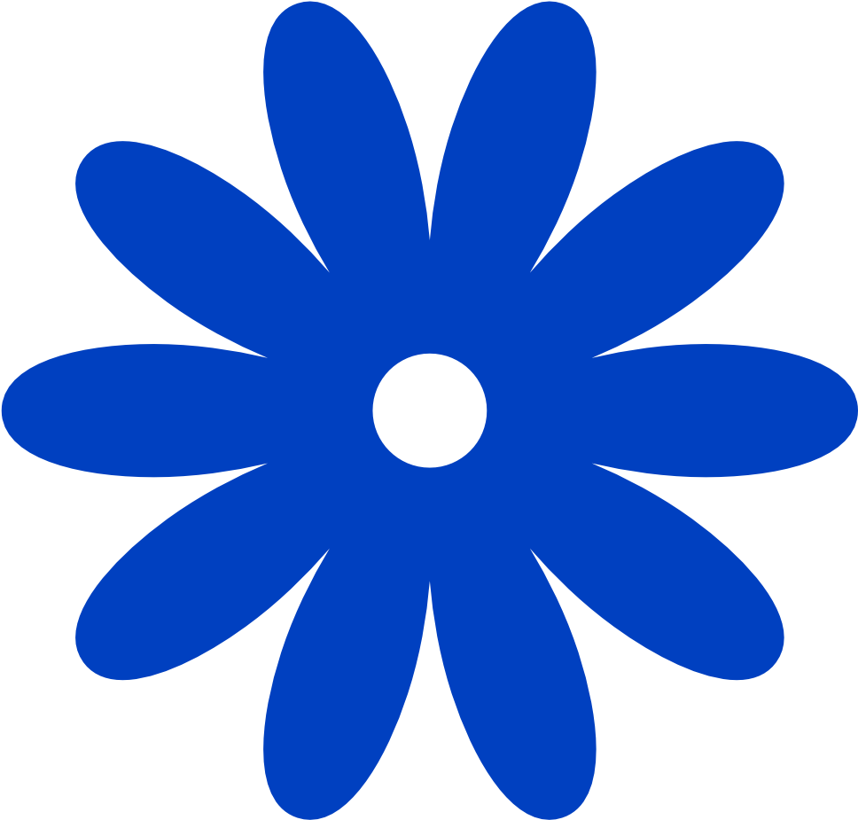 Simple Flower Clipart Clipart Panda Free Clipart Images - Birthday Girl Unicorn Svg - Png Download (999x990), Png Download