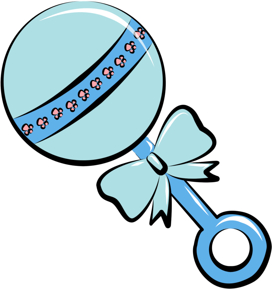 Free Baby - Baby Rattle Clipart - Png Download (1024x1024), Png Download