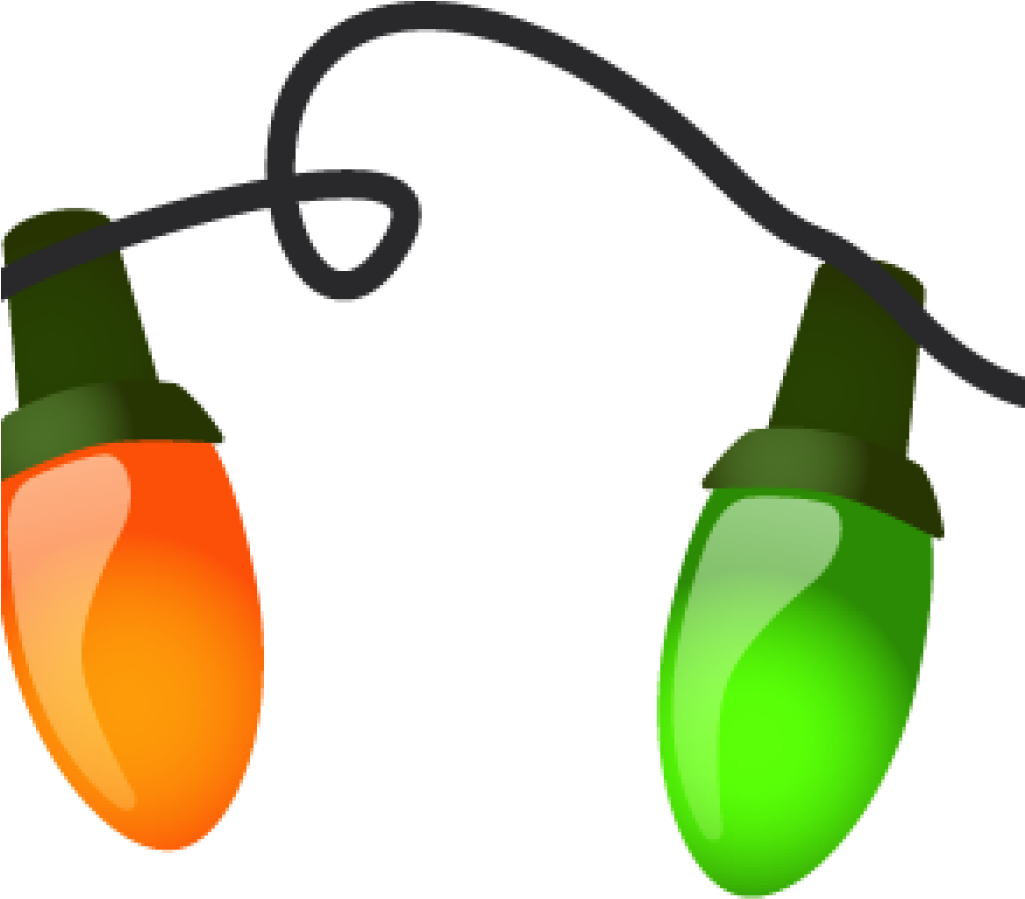 Christmas Lights Clipart Free Christmas Lights Border - Christmas Tree Lights Clipart - Png Download (1024x1024), Png Download