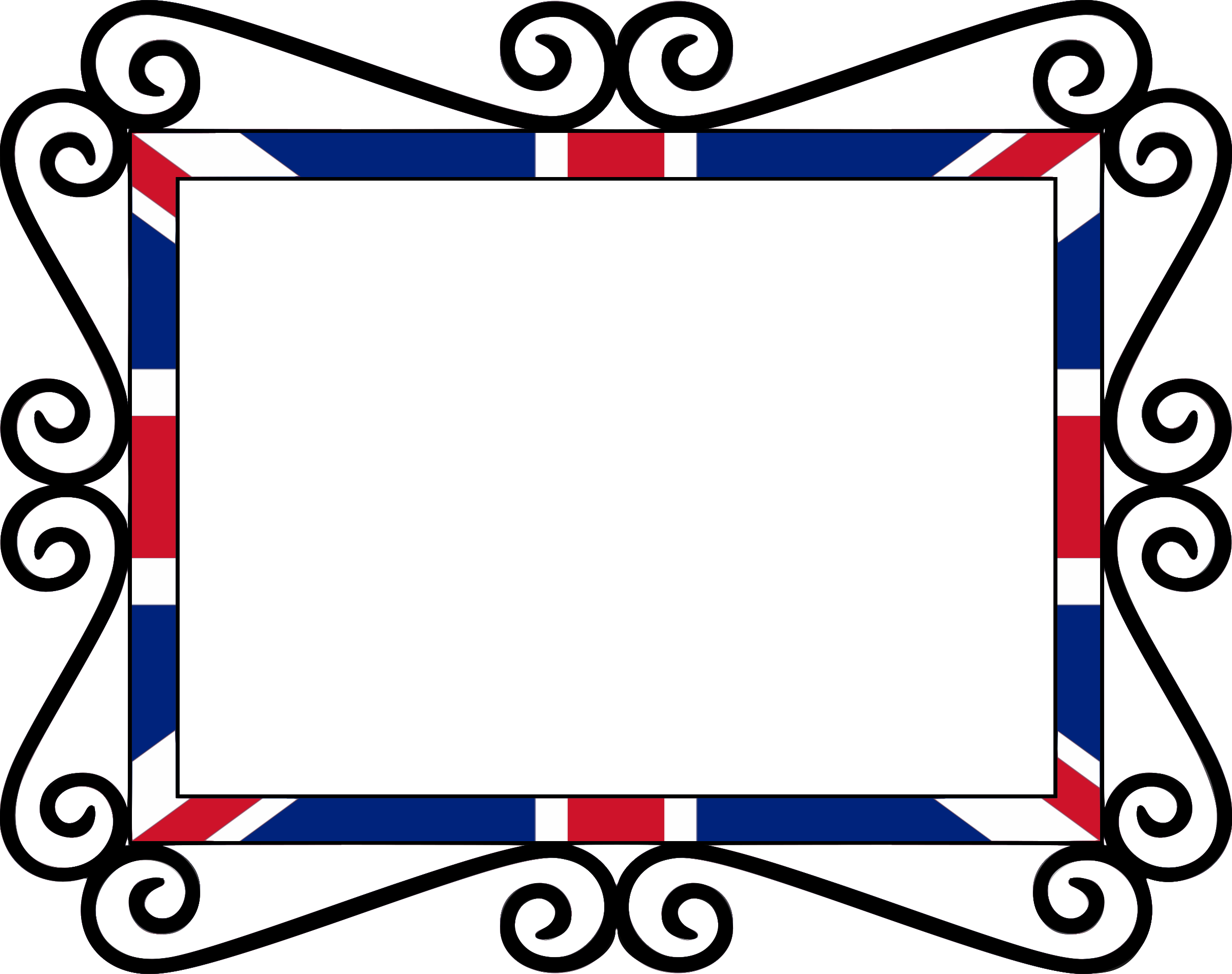 Download Union Jack Borders And Frames National Flag United Union Jack Page Border Clipart