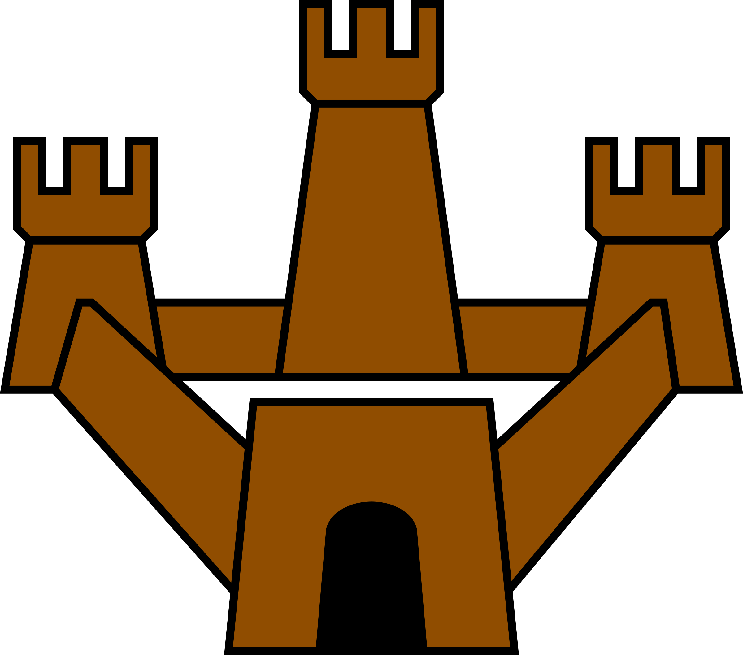 Computer Icons Drawing Line Art Download Copyright - Fortified Clipart - Png Download (851x750), Png Download