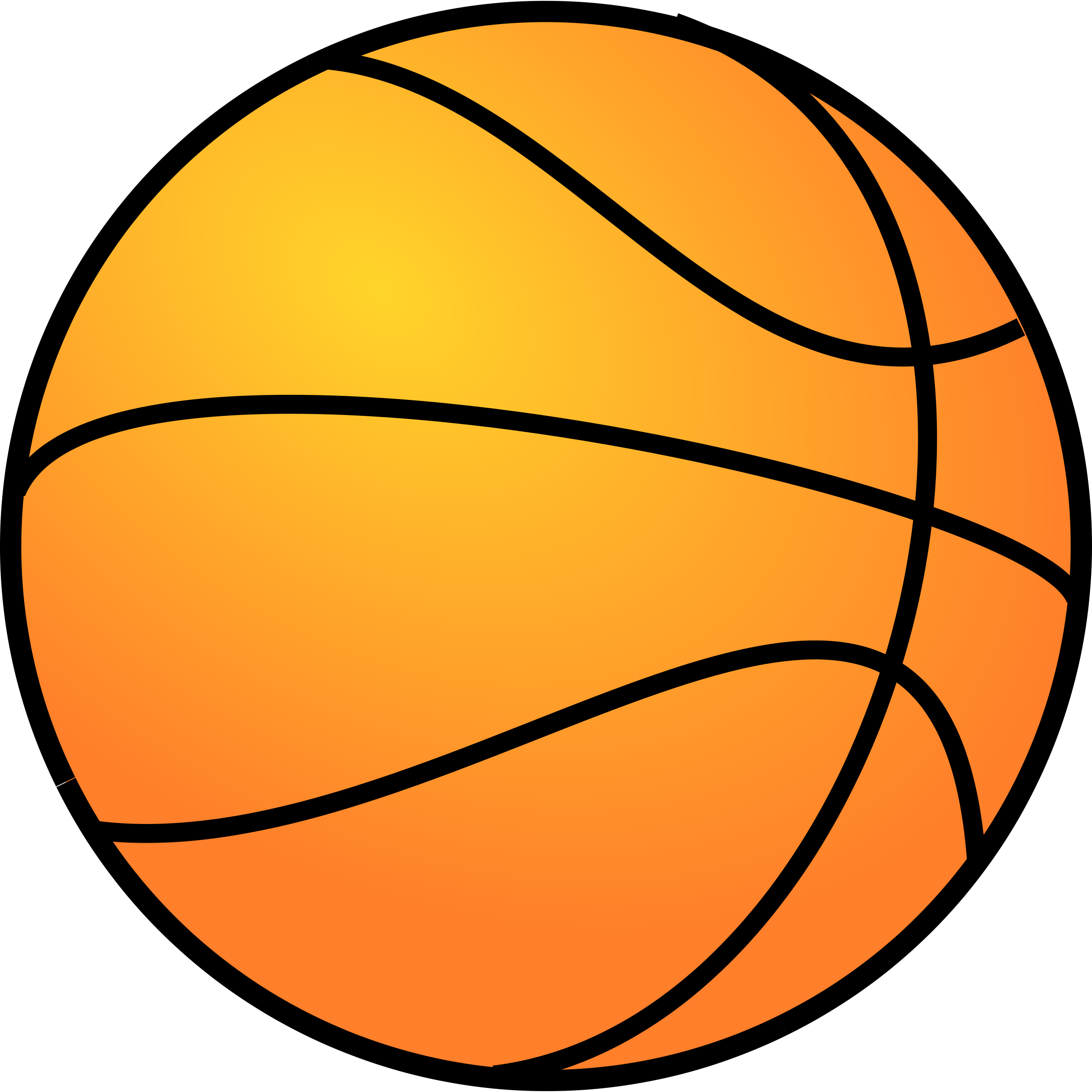 Basketball Clipart - Basketball Clipart Transparent Background - Png Download (2400x2400), Png Download