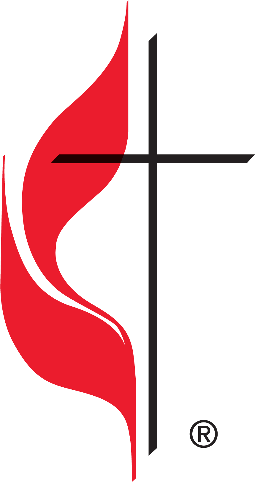 Church Images Clip Art Sun - United Methodist Church Logo - Png Download (1058x1818), Png Download