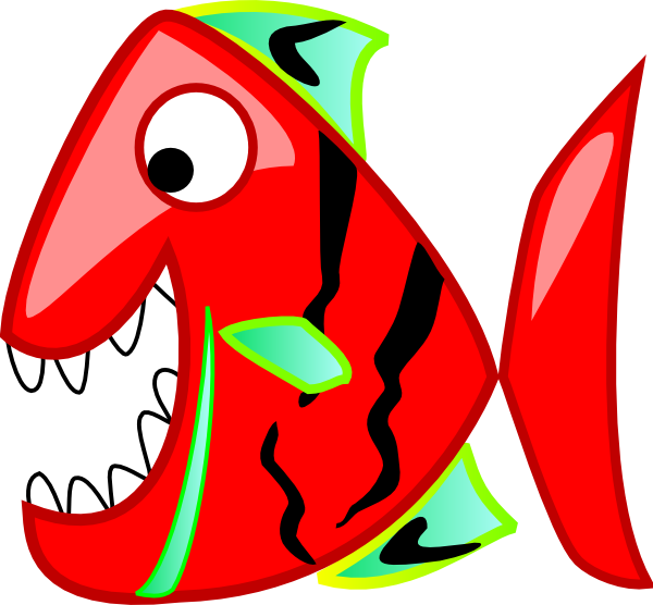 Red Fish Cliparts - Red Fish Clipart - Png Download (600x556), Png Download
