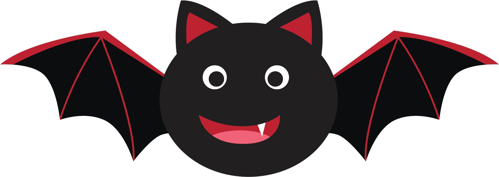 Cute Bat Clipart Free Clip Art - Cute Halloween Clip Art - Png Download (1024x1024), Png Download