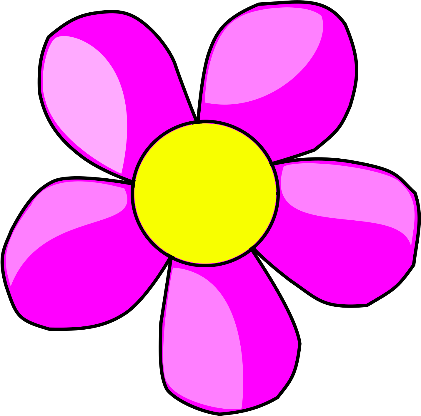 Flower Clipart - Flower Clip Art - Png Download (600x594), Png Download