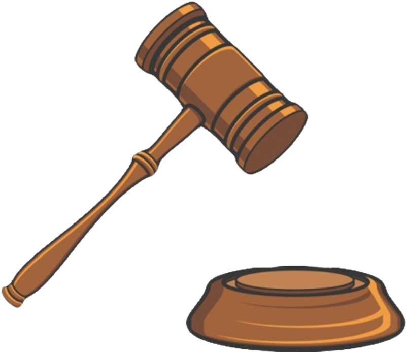 Clipart Hammer Lawyer Court Clipart Png Download Full Size