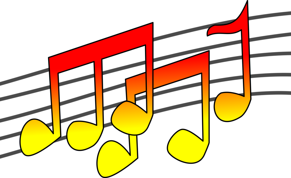 Music Notes Clip Art Free Clipart Images - Music Clipart Png Transparent Png (900x550), Png Download