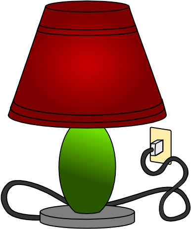 Lamp Cliparts - Clipart Lamp - Png Download (600x559), Png Download