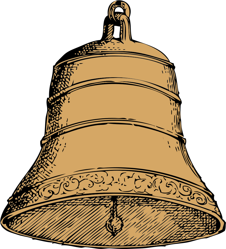 Free To Use Public Domain Bell Clip Art - Bell Clip Art - Png Download (729x800), Png Download