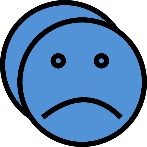 Sad Faces Clip Art - Clip Art - Png Download (600x600), Png Download