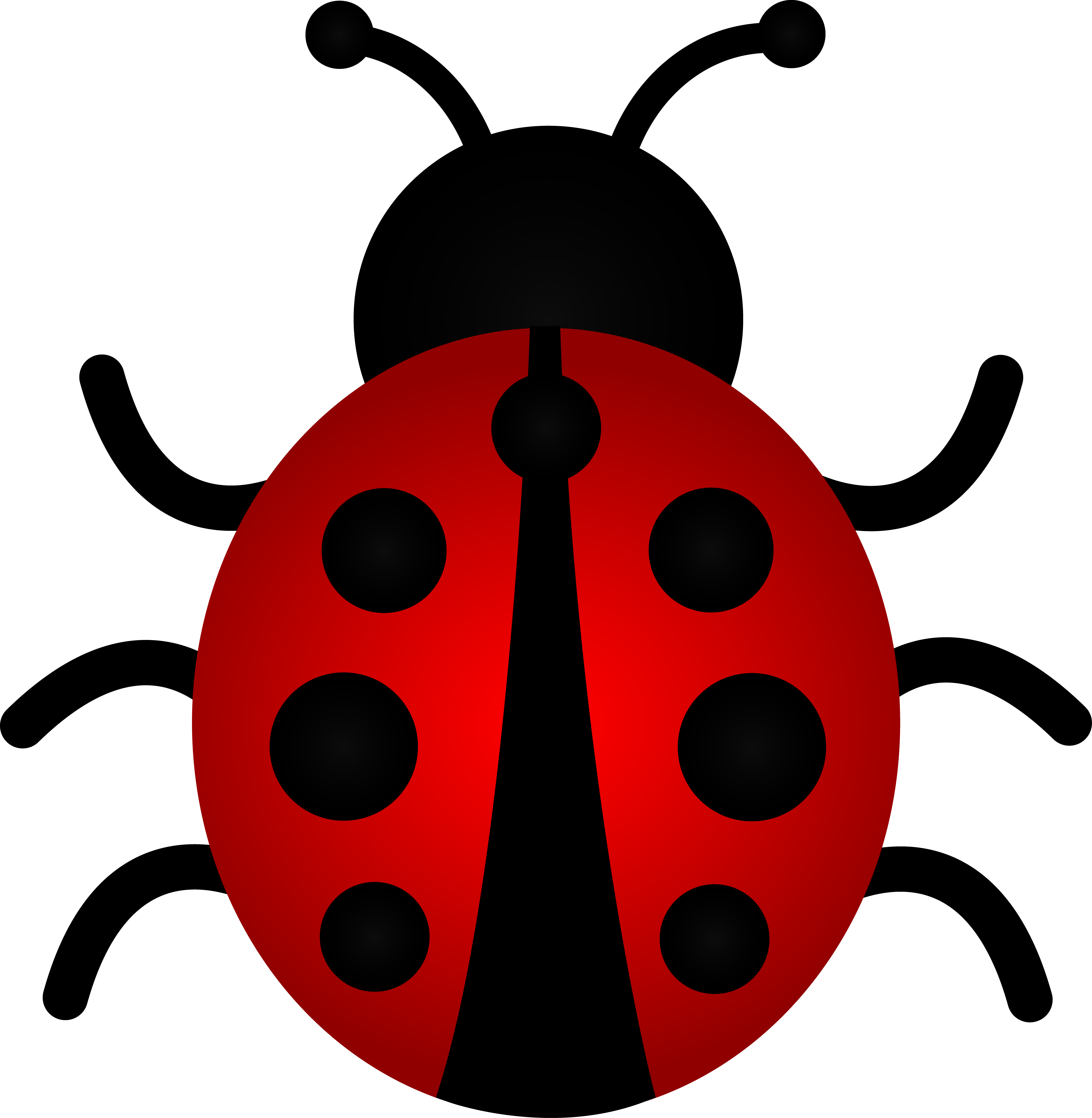 Ladybug Clip Art Border - Леди Баг Божья Коровка - Png Download (6023x6167), Png Download