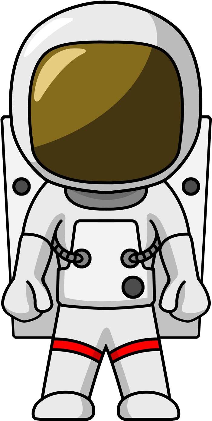 Free To Use Public Domain Astronaut Clip Art - Astronaut Clipart Png Transparent Png (1200x1600), Png Download