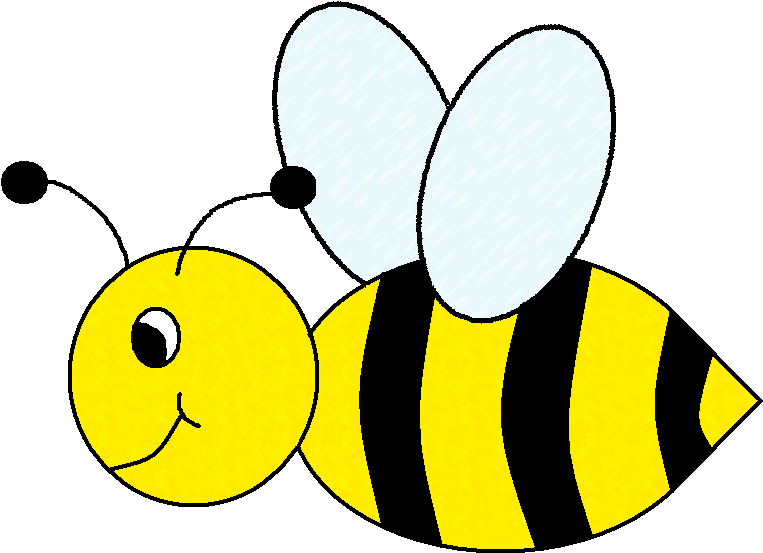Graphics By Ruth - Clip Art Transparent Bee - Png Download (813x587), Png Download
