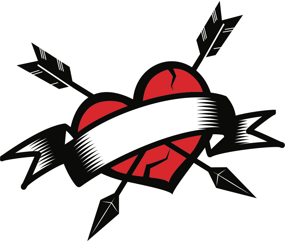 Heart Logo Line - Clip Art - Png Download (891x750), Png Download