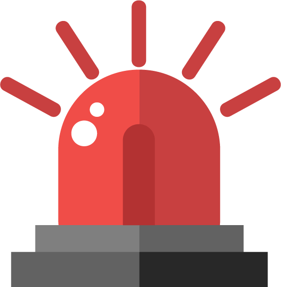 Jail Clipart - Alarm Vector - Png Download (562x575), Png Download