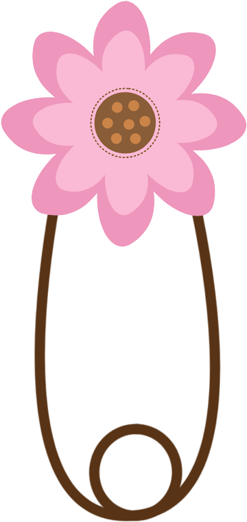 Baby Girl Safety Pin Clip Art Tarjetas De Niños, Nacimiento, - Imágenes De Hello Kitty Bonitas - Png Download (600x900), Png Download