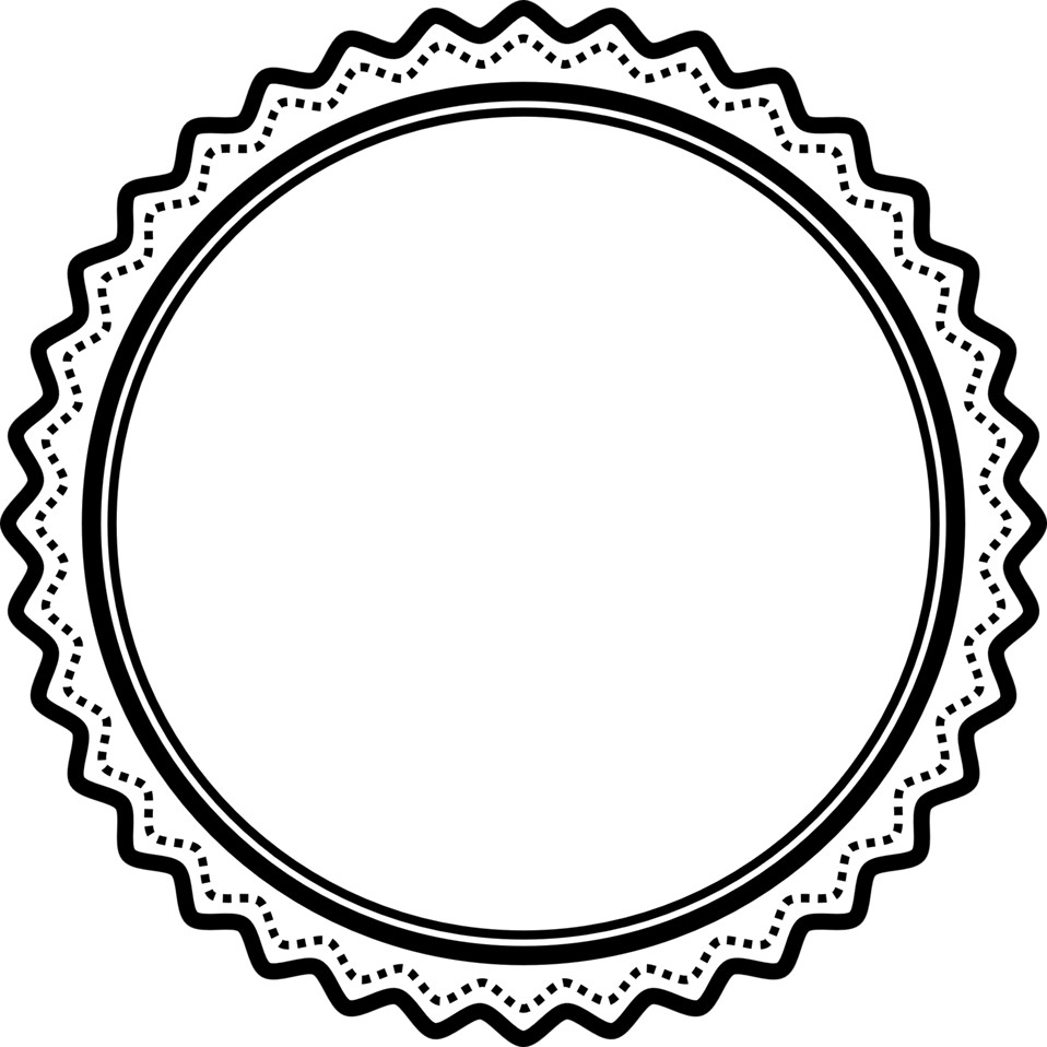 This Work, Identified By Publicdomainfiles - Frames Vector Vintage Png Clipart (958x958), Png Download