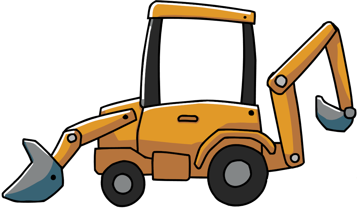 Backhoe Clipart 19 Backhoe Jpg Library Download Huge - Back Hoe Clip Art - Png Download (1153x672), Png Download